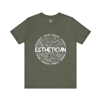 Edgy Esthetician Doodles Tee