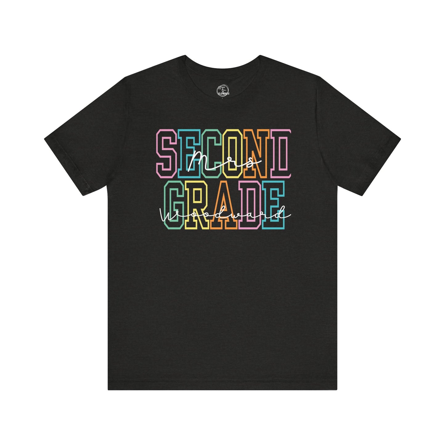 Personalized Second Grade Tees- Woodward