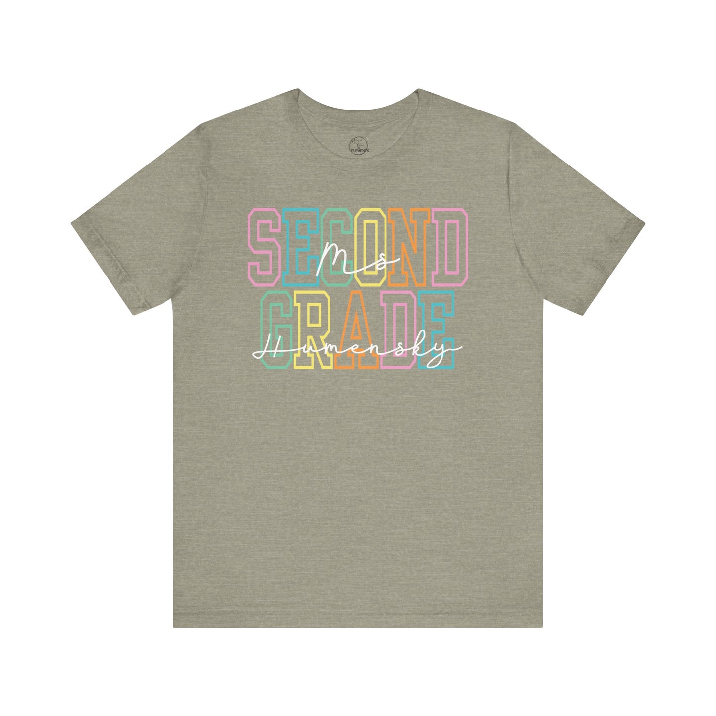 Personalized Second Grade Tees- Humensky