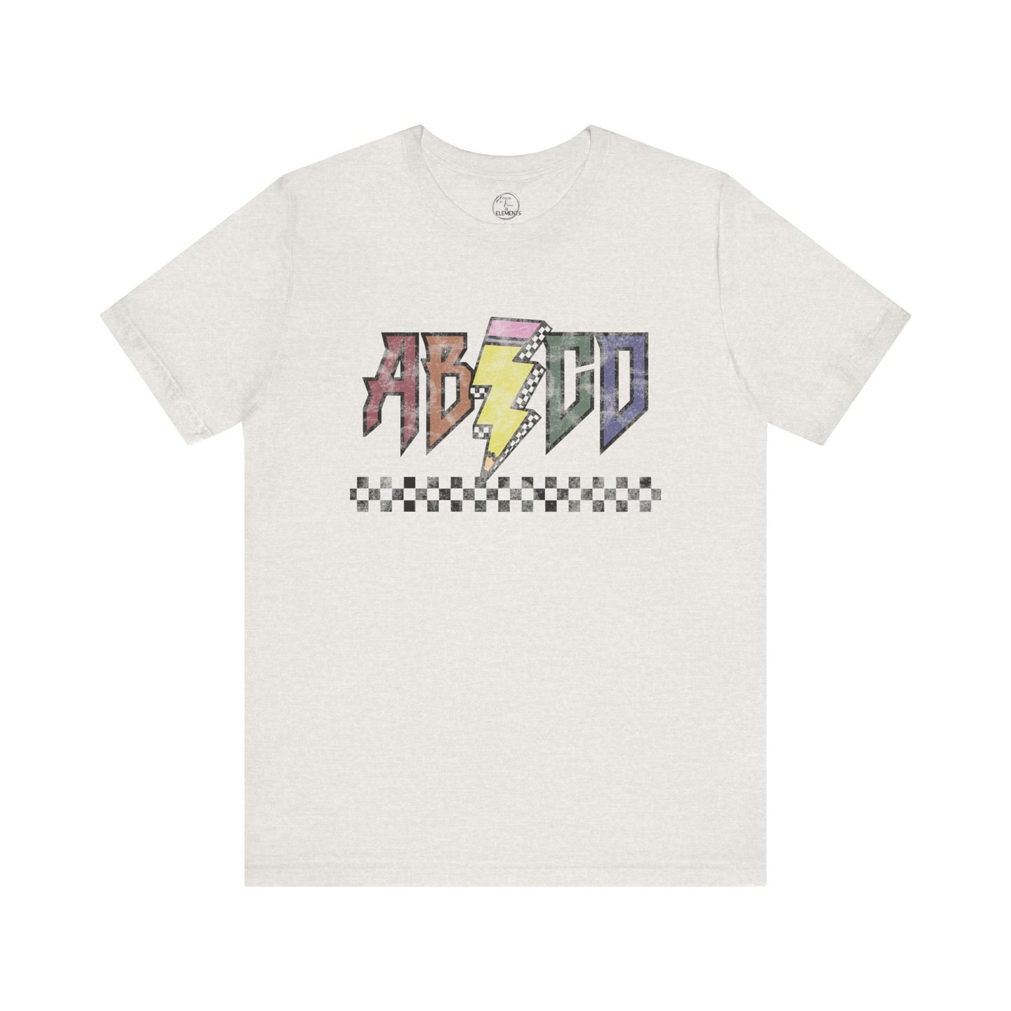 Edgy ABCD Educational Tee