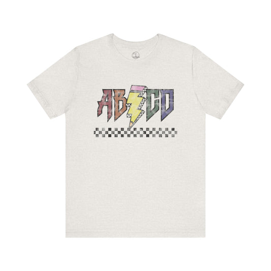 Edgy ABCD Educational Tee