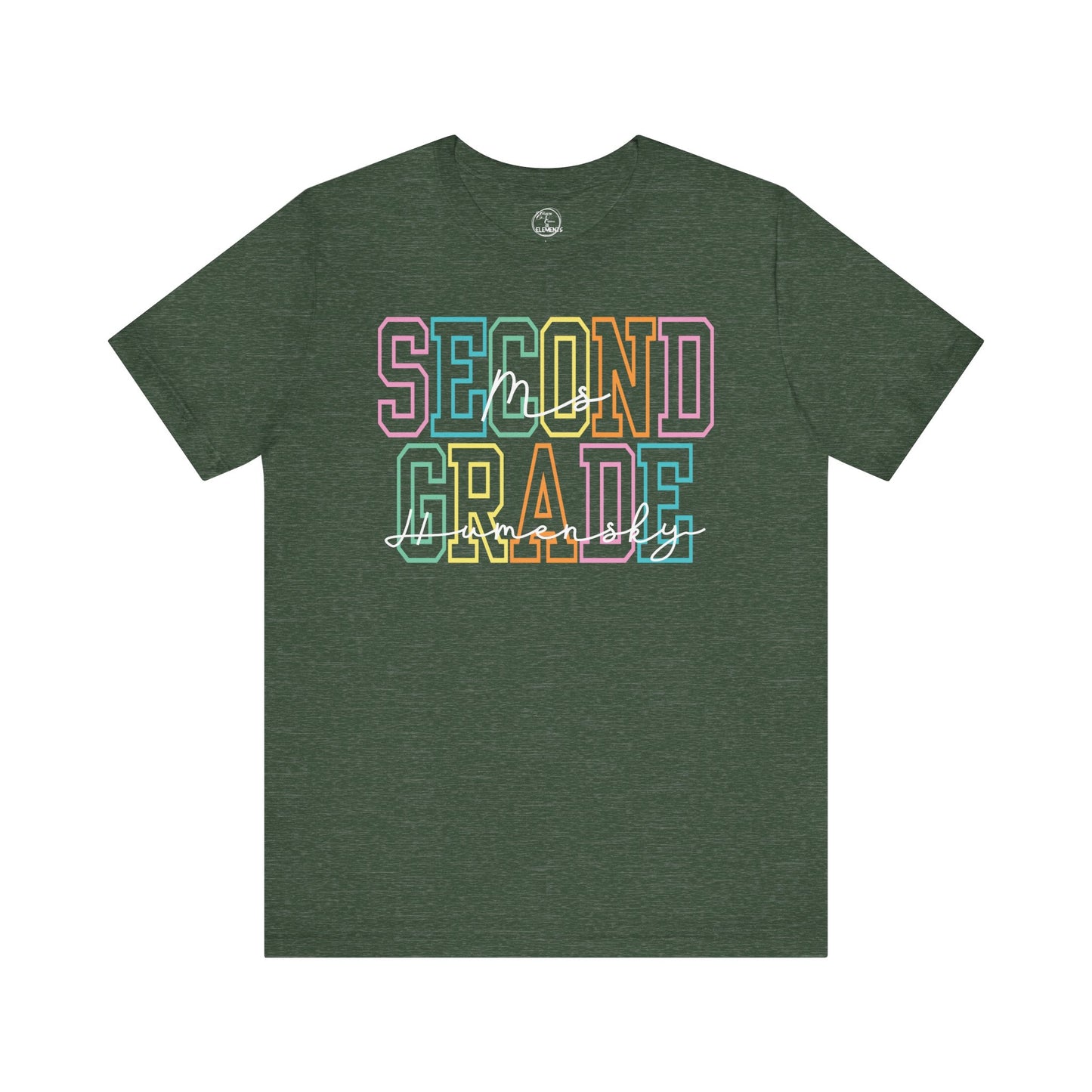 Personalized Second Grade Tees- Humensky