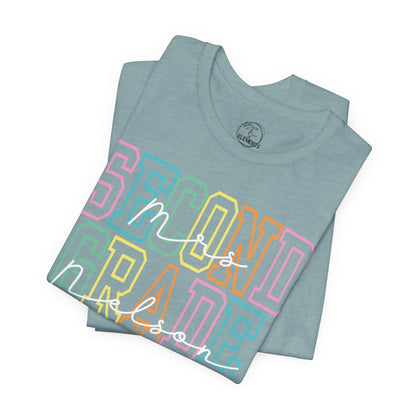 Personalized Second Grade Tees- Nelson