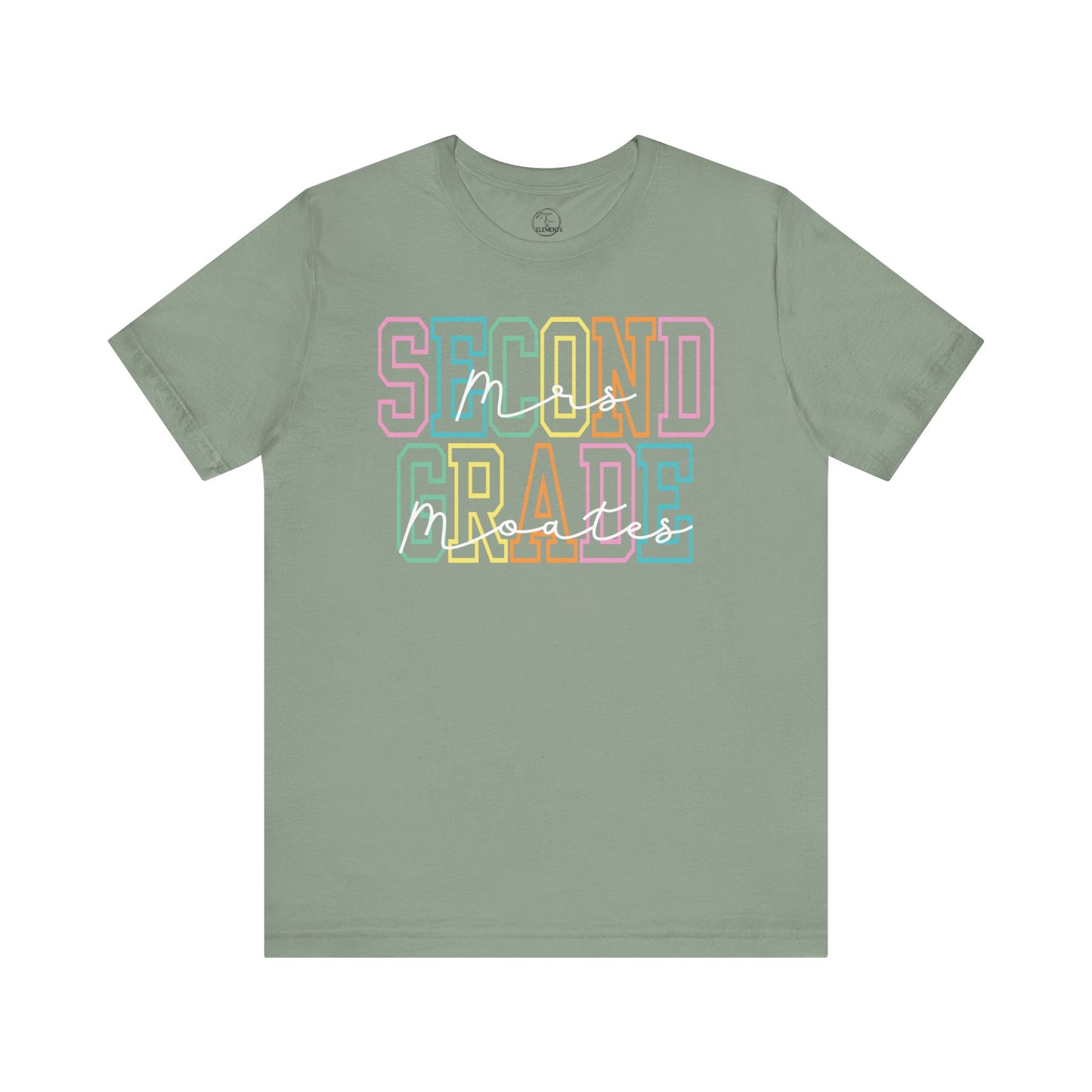 Personalized Second Grade Tees- Moates