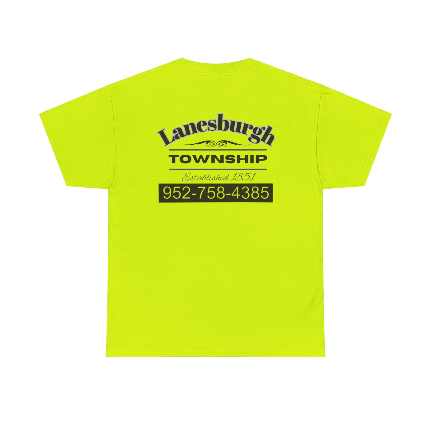 Lanesburgh Township Safety Green Tee