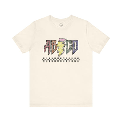 Edgy ABCD Educational Tee