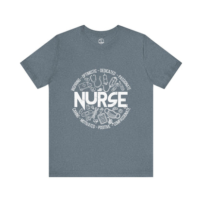 Edgy Nurse Doodles Tee