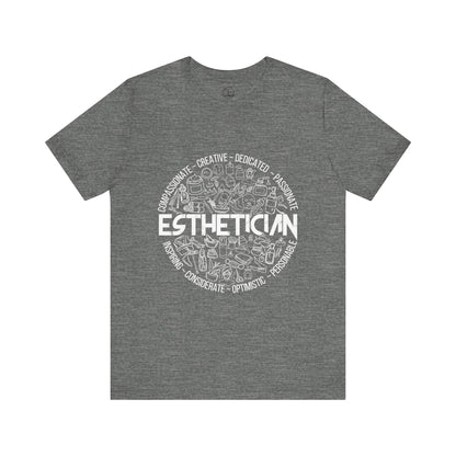 Edgy Esthetician Doodles Tee