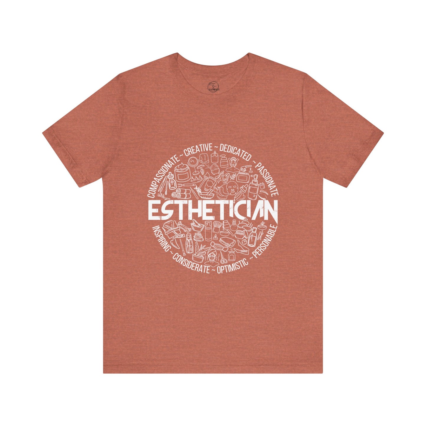Edgy Esthetician Doodles Tee