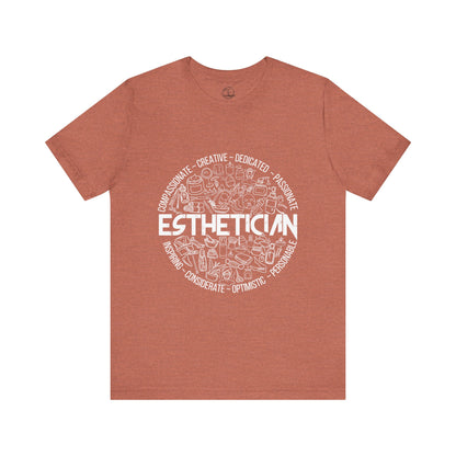Edgy Esthetician Doodles Tee