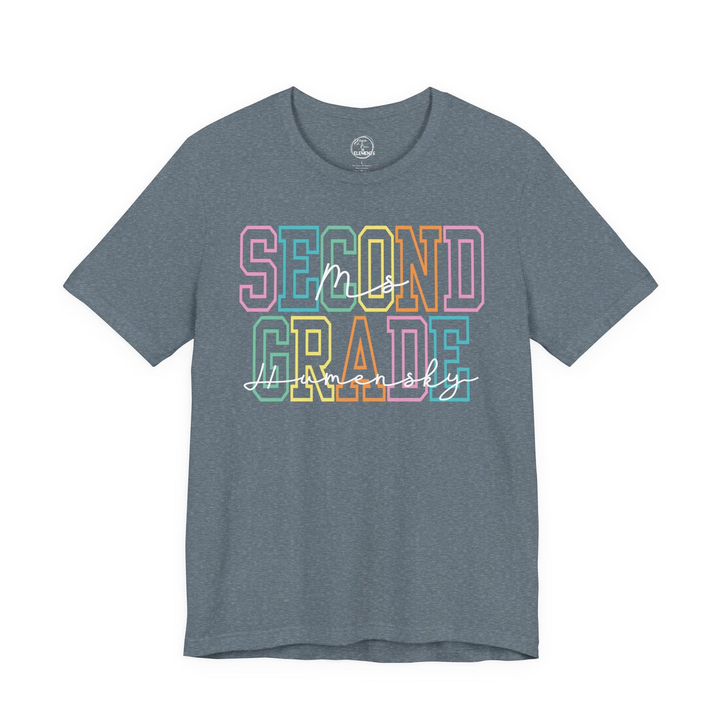 Personalized Second Grade Tees- Humensky