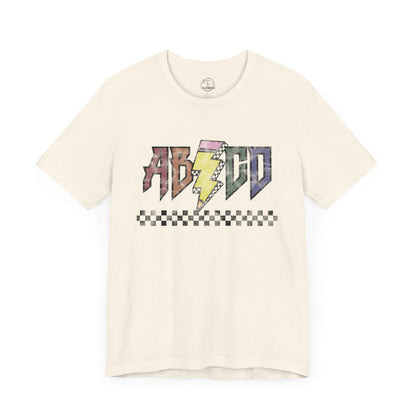 Edgy ABCD Educational Tee