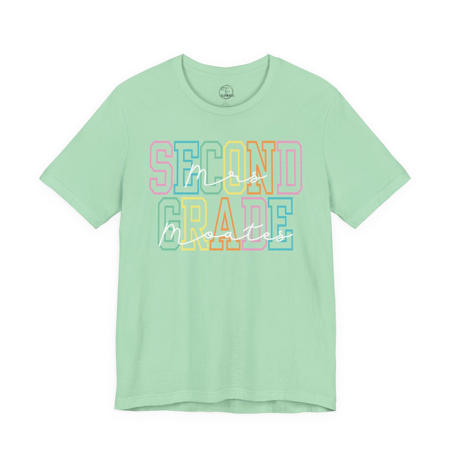 Personalized Second Grade Tees- Moates