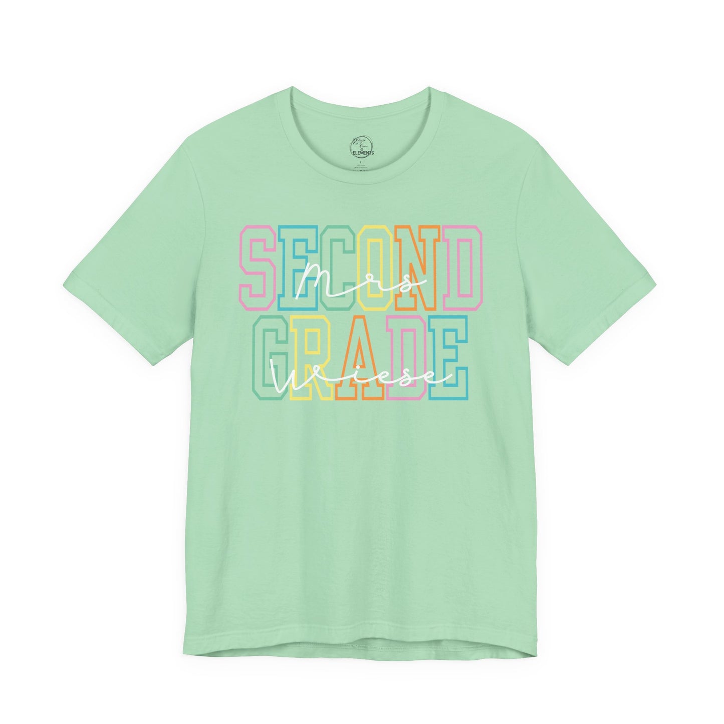 Personalized Second Grade Tees- Wiese