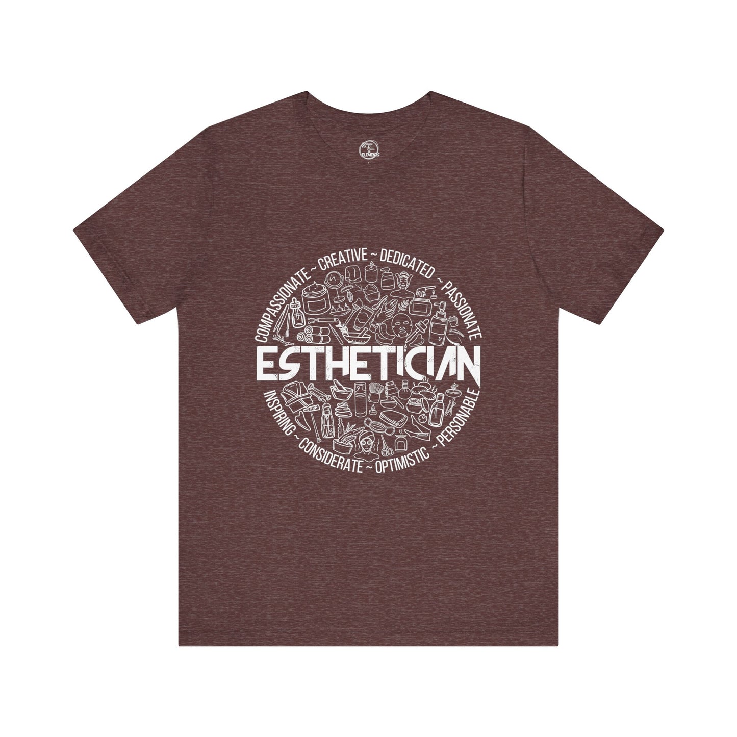 Edgy Esthetician Doodles Tee