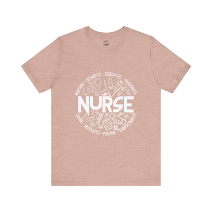 Edgy Nurse Doodles Tee