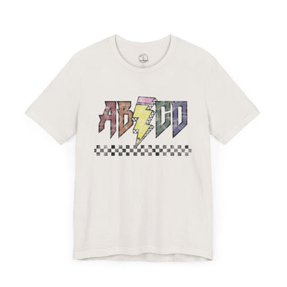 Edgy ABCD Educational Tee