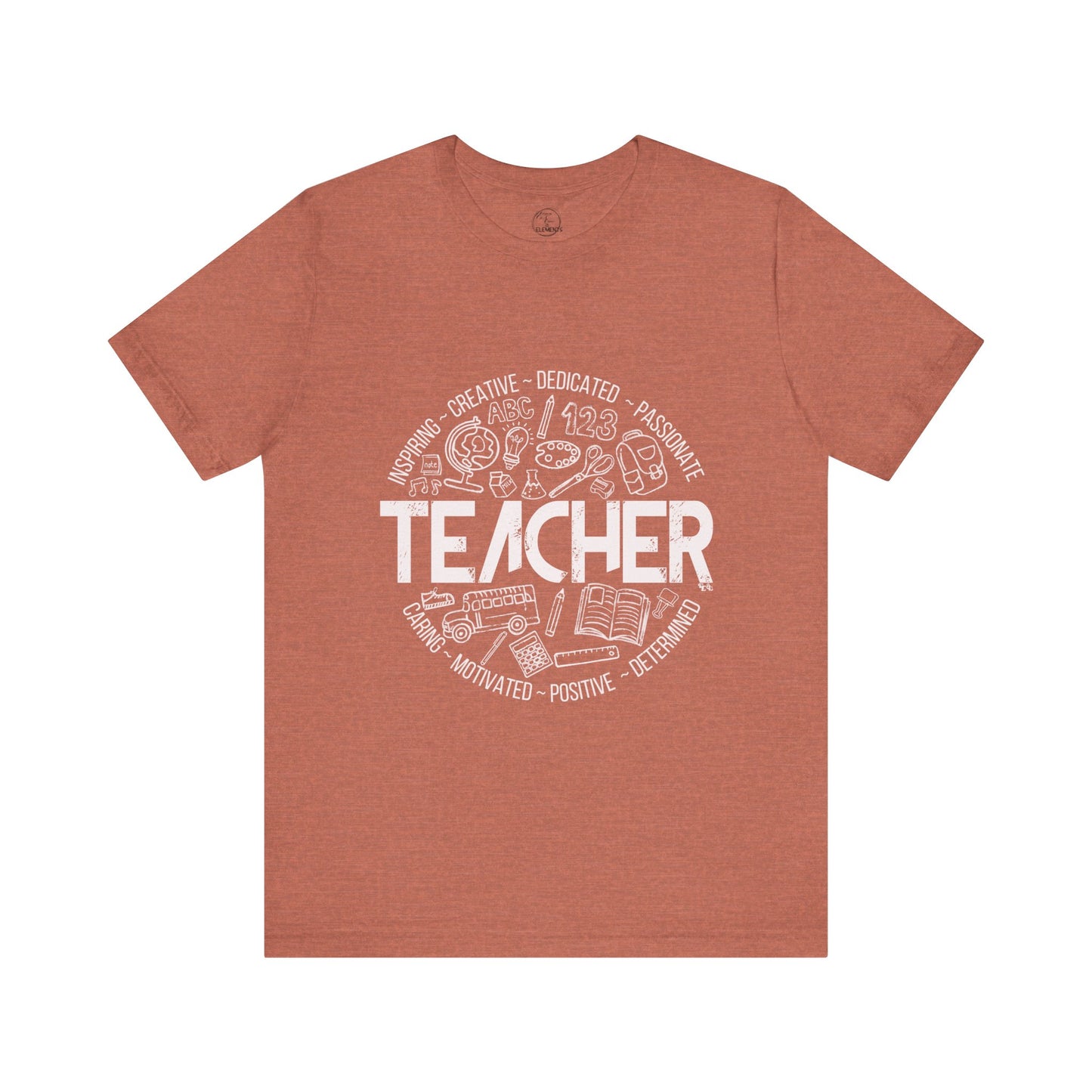 Edgy Teacher Doodles Tee