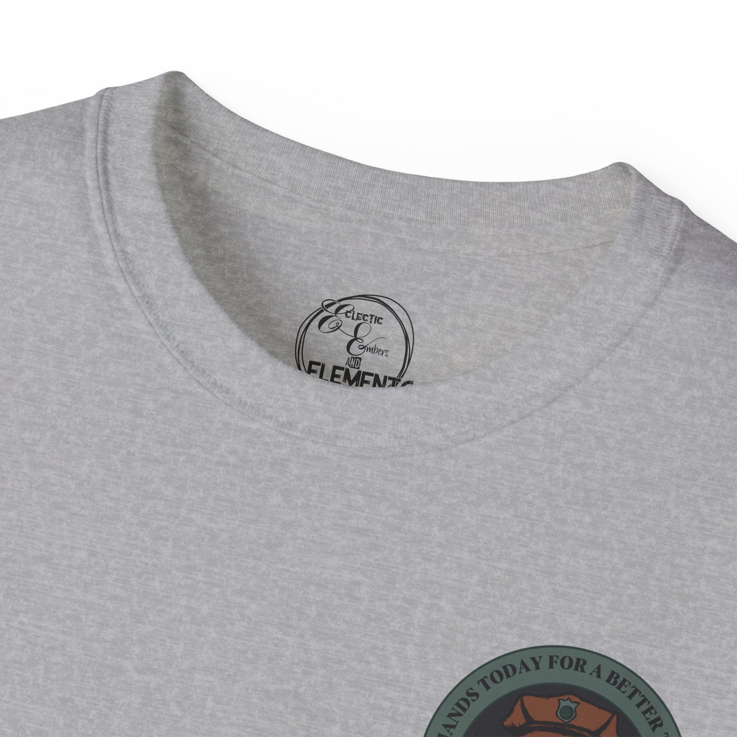 Dirty Hands Today For A Better Tomorrow Featuring Police Officers Tee