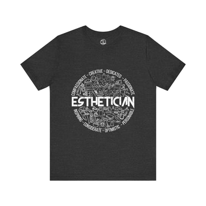 Edgy Esthetician Doodles Tee