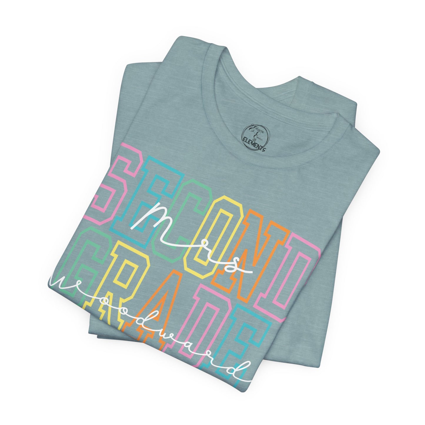 Personalized Second Grade Tees- Woodward