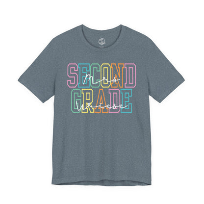 Personalized Second Grade Tees- Wiese