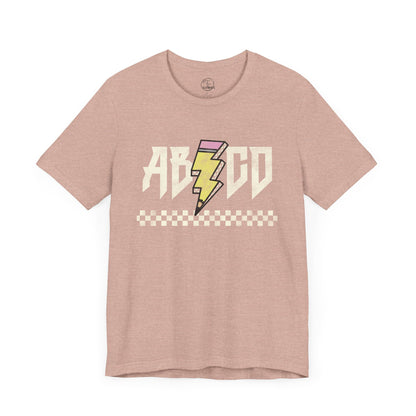 Edgy ABCD Educational Tee