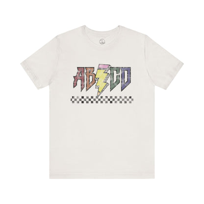 Edgy ABCD Educational Tee