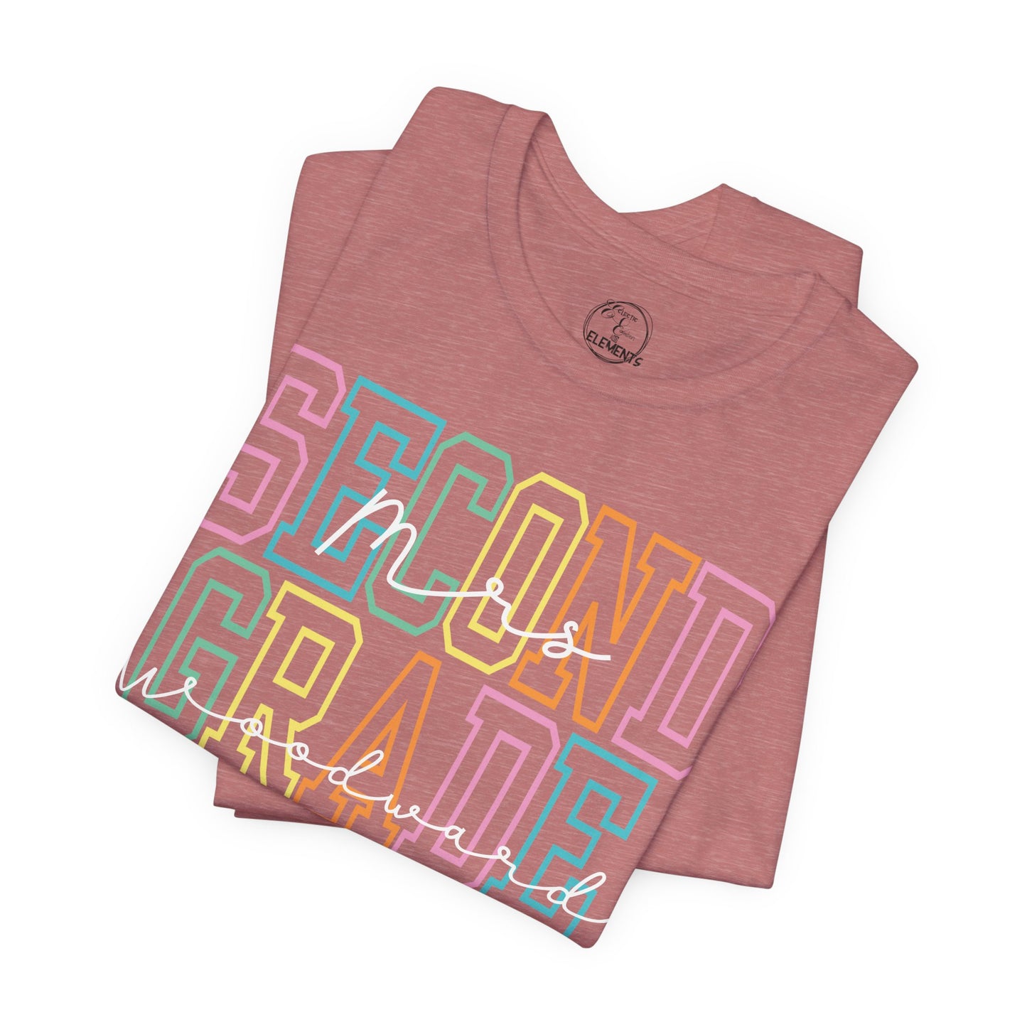 Personalized Second Grade Tees- Woodward