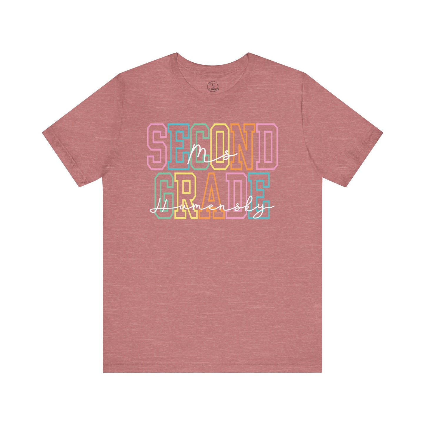 Personalized Second Grade Tees- Humensky