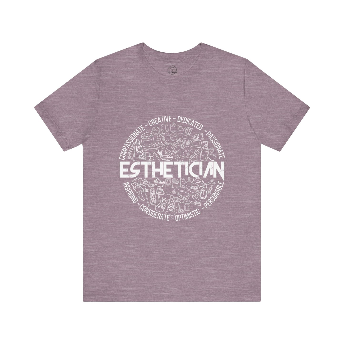Edgy Esthetician Doodles Tee