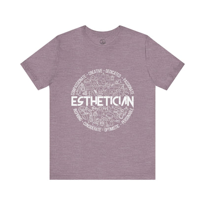 Edgy Esthetician Doodles Tee