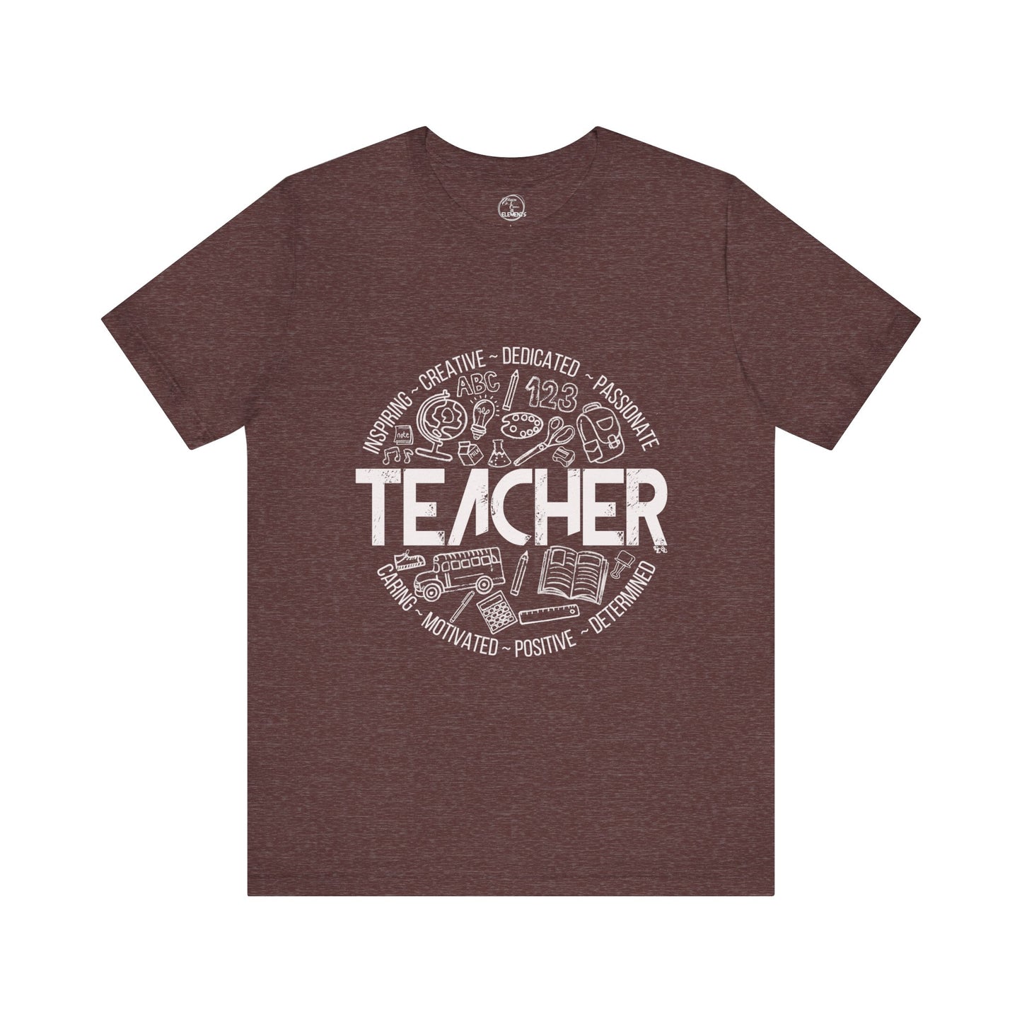 Edgy Teacher Doodles Tee