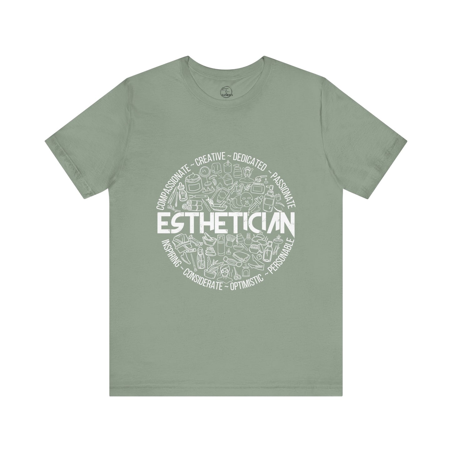 Edgy Esthetician Doodles Tee