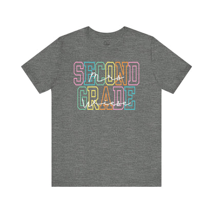 Personalized Second Grade Tees- Wiese
