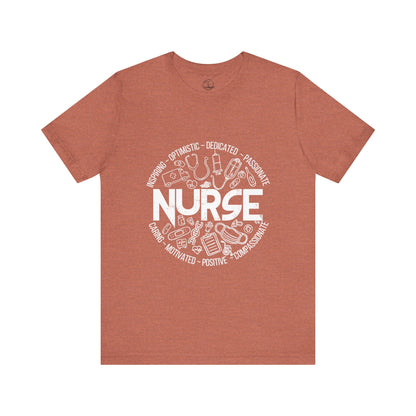 Edgy Nurse Doodles Tee