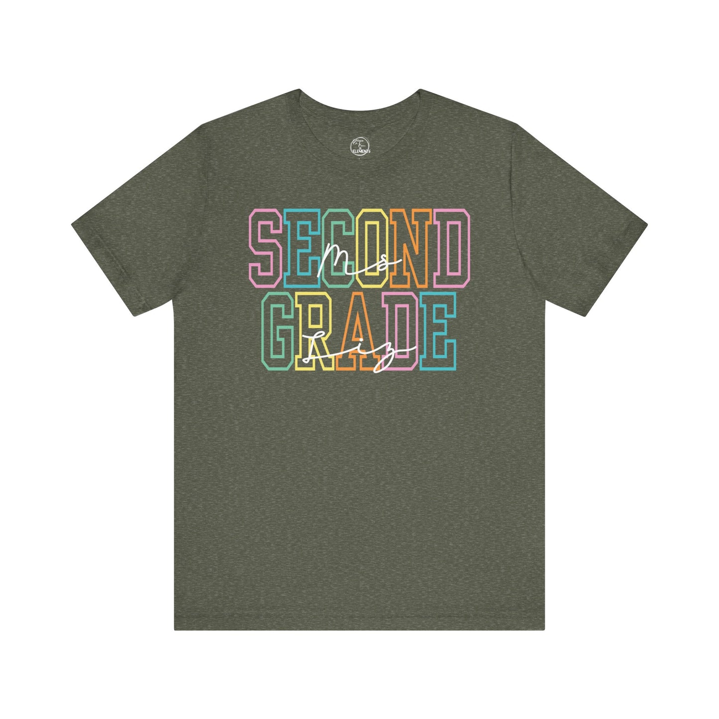 Personalized Second Grade Tees- Liz