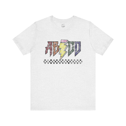 Edgy ABCD Educational Tee