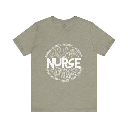 Edgy Nurse Doodles Tee