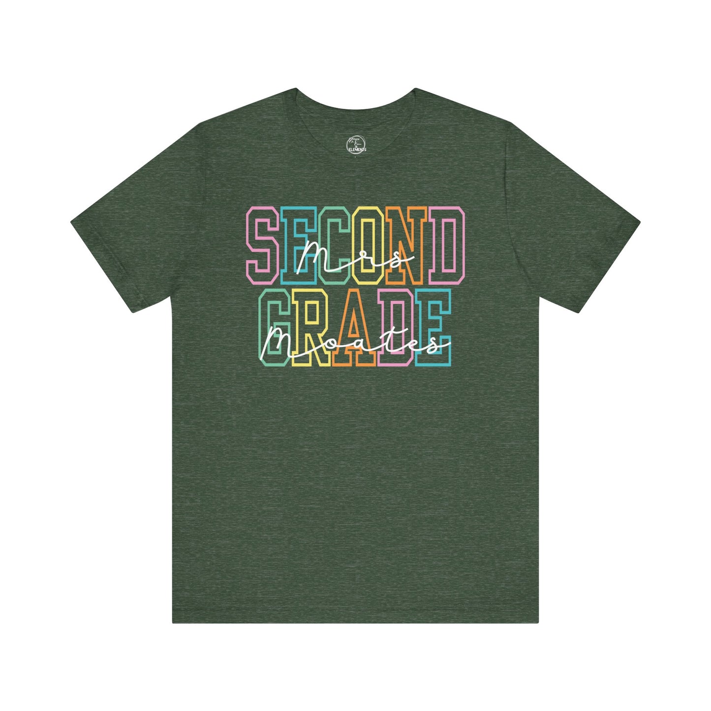 Personalized Second Grade Tees- Moates