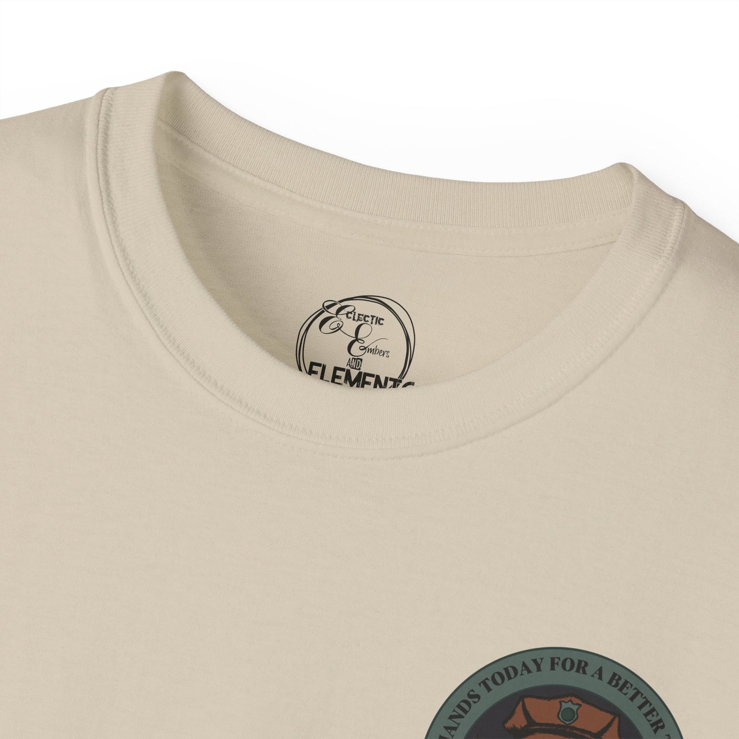 Dirty Hands Today For A Better Tomorrow Featuring Police Officers Tee