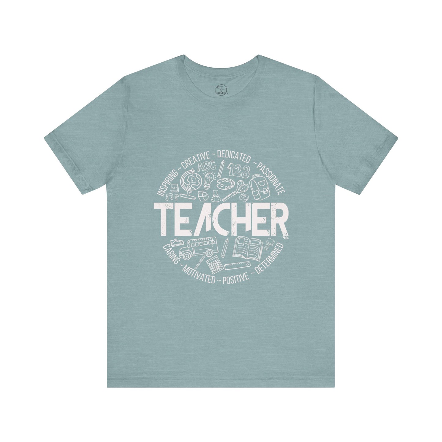 Edgy Teacher Doodles Tee