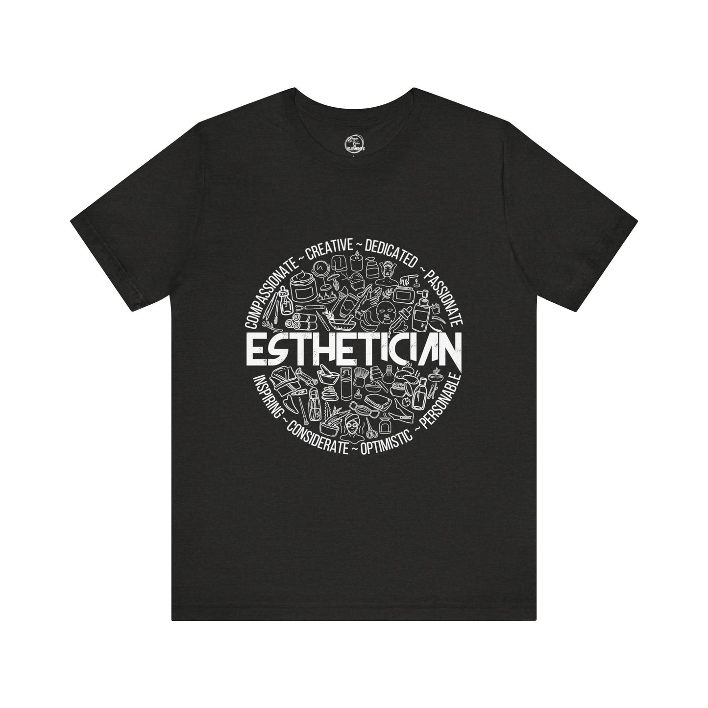 Edgy Esthetician Doodles Tee