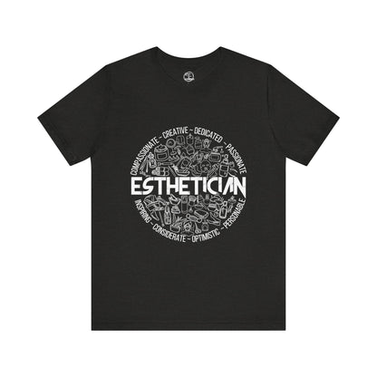 Edgy Esthetician Doodles Tee