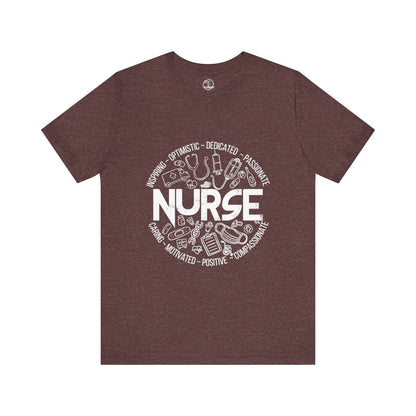 Edgy Nurse Doodles Tee