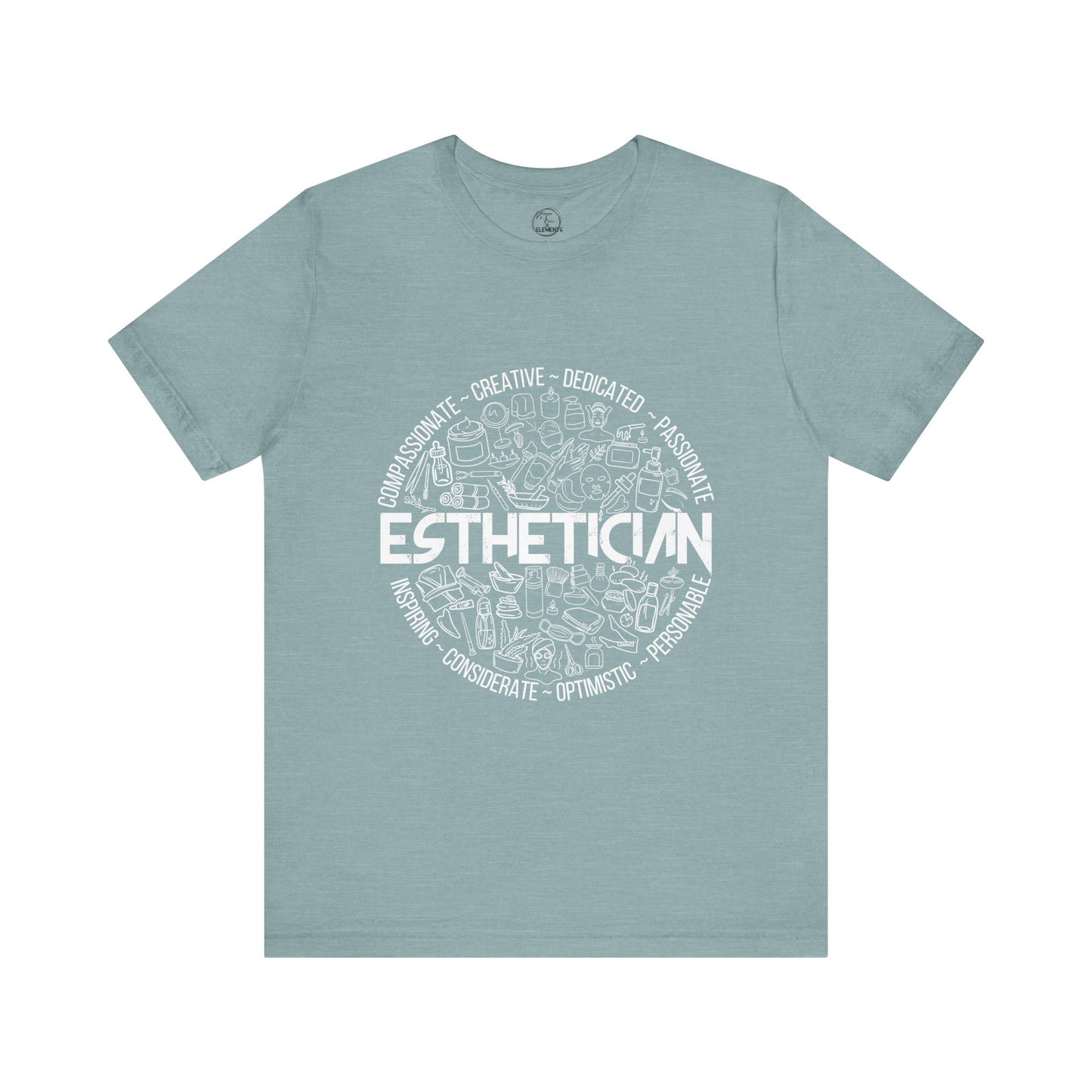 Edgy Esthetician Doodles Tee