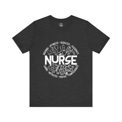 Edgy Nurse Doodles Tee