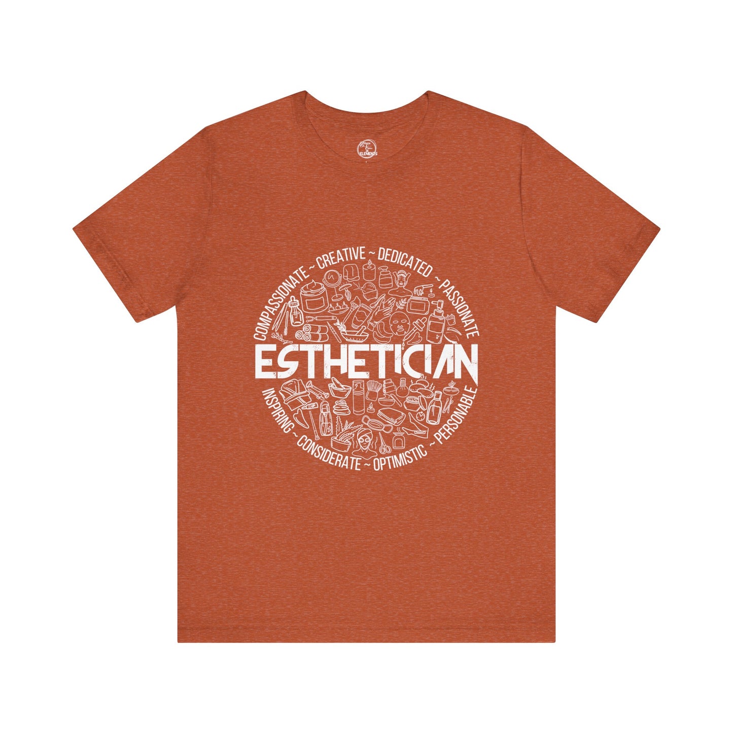 Edgy Esthetician Doodles Tee