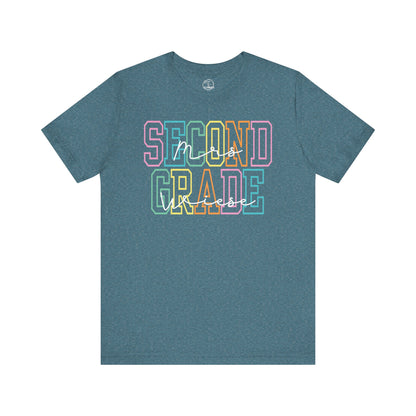 Personalized Second Grade Tees- Wiese