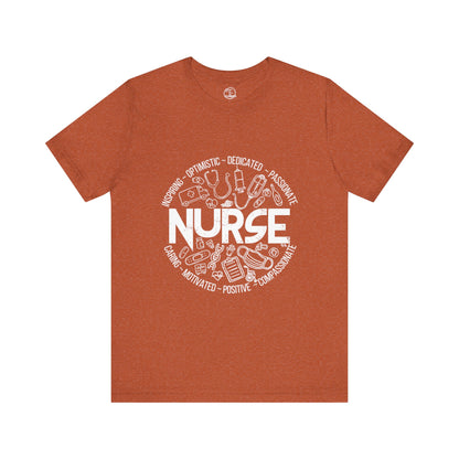 Edgy Nurse Doodles Tee